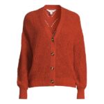 Time and Tru Women's Boyfriend Cardigan