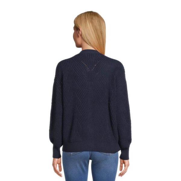 Time and Tru Women's Boyfriend Cardigan