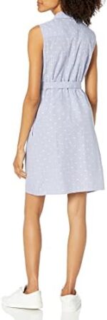 Tommy Hilfiger Women's Classic Button Down Collared Sun Dress