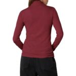 VELVET BY GRAHAM & SPENCER Womens Red Mock Neck Knit T-Shirt Top XS BHFO 1272