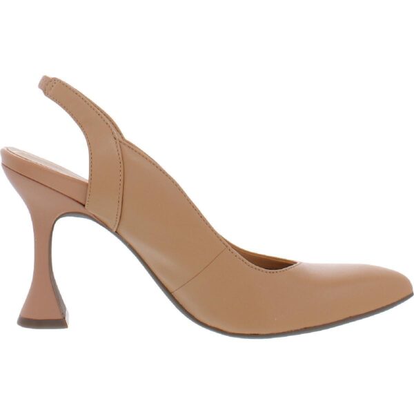 Vionic Womens Adalena Leather Pointed Toe Slingback Heels Shoes BHFO 9390