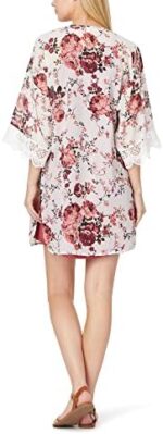 WallFlower Women's Sleeveless Swing Dress & Printed Kimono Set