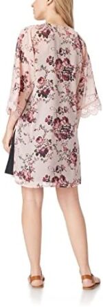 WallFlower Women's Sleeveless Swing Dress & Printed Kimono Set