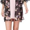 WallFlower Women's Sleeveless Swing Dress & Printed Kimono Set