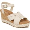 Zodiac Womens Paola Cork Platform Ankle Strap Espadrilles Sandals BHFO 4515