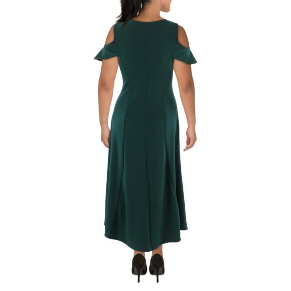 24seven Comfort Apparel Womens Green Knit Long Evening Dress XL BHFO 8270