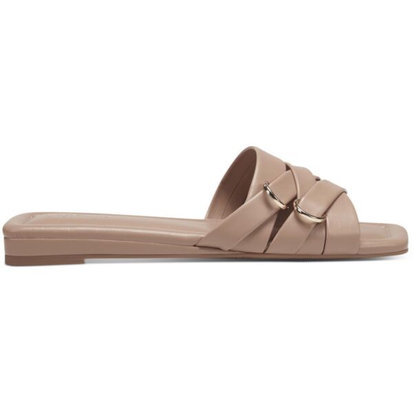 Alfani Womens IVY Faux Leather Open Toe Casual Flatform Sandals Shoes BHFO 7469