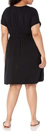 Amazon Essentials Women's Surplice Dress (Available in Plus Size)