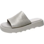 André Assous Womens Jessa Leather Slip-On Slide Sandals Shoes BHFO 3375