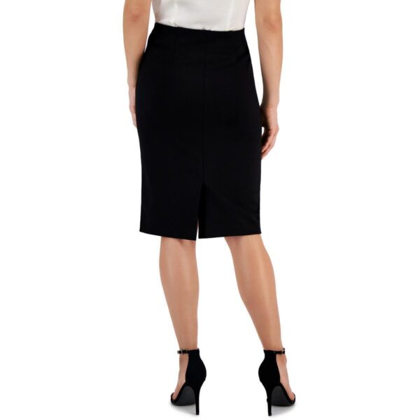 Anne Klein Womens Black Embellished Split Hem Pencil Skirt XL BHFO 0459