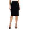 Anne Klein Womens Black Embellished Split Hem Pencil Skirt XL BHFO 0459