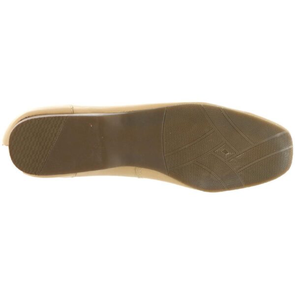 Array Womens Freedom Beige Leather Loafers Shoes 11 Medium (B,M) BHFO 1429