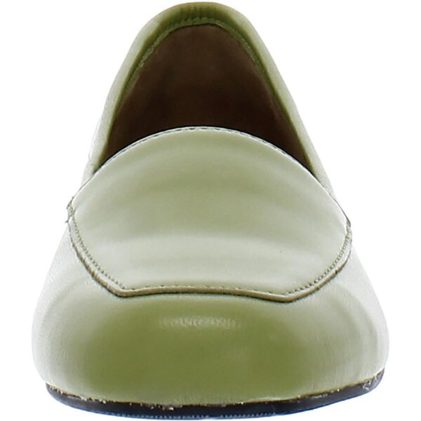 Array Womens Freedom Green Leather Loafers Shoes 11 Medium (B,M) BHFO 8698