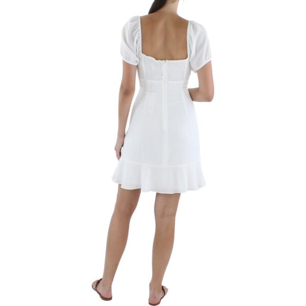 BCBGeneration Womens Square Neck Short Summer Mini Dress BHFO 4497