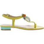 Betsey Johnson Womens Aleena Buckle Thongs Slingback Sandals Shoes BHFO 5813