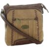 B.O.C. Born Concepts Womens Oakley Tan Purse Crossbody Handbag Small BHFO 0545