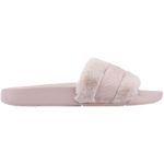 Calvin Klein Womens Anzen Pink Logo Slide Sandals Shoes 7 Medium (B,M) BHFO 4234