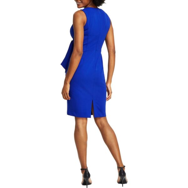 Calvin Klein Womens Knit Ruched Work Wear Sheath Dress BHFO 7402