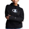 Champion Womens Game Day Black Fleece Workout Hoodie Athletic M BHFO 4331