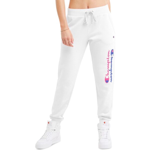 Champion Womens Logo Cotton Jogger Pants BHFO 6609