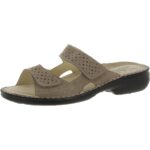 David Tate Womens Gelato Taupe Slide Sandals Shoes 43 Medium (B,M) BHFO 2111