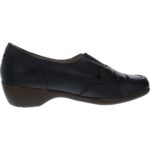 Easy Spirit Womens Daisie Black Loafers Shoes 9.5 Extra Wide (E+, WW) BHFO 4750