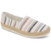 Esprit Womens Ellery White Canvas Slip-on Loafers Shoes 6 Medium (B,M) BHFO 7990