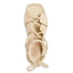 Freda Salvador Womens Lucy Ivory Espadrilles Shoes 7 Medium (B,M) BHFO 8215