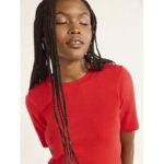 Free Assembly Women's Shrunken Sweater Tee, Sizes XS-XXL