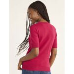 Free Assembly Women's Shrunken Sweater Tee, Sizes XS-XXL