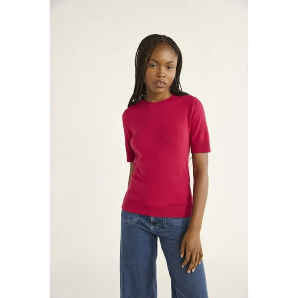 Free Assembly Women's Shrunken Sweater Tee, Sizes XS-XXL