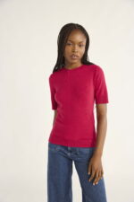 Free Assembly Women's Shrunken Sweater Tee, Sizes XS-XXL