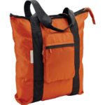 Go Travel Womens All Rounder Orange Folding Tote Handbag Purse Medium BHFO 8943