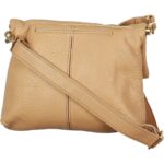 Hammitt Womens Tan Leather Crossbody Purse Shoulder Handbag Medium BHFO 5998