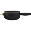 Hobo Womens Fern Black Leather Adjustable Belt Bag Fanny Pack Small BHFO 2724