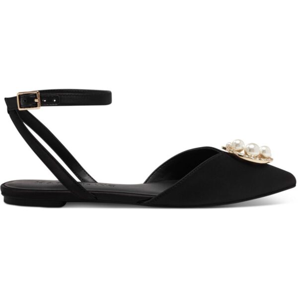 INC Womens Victoria Embellished Pointed Toe Ankle Strap Shoes BHFO 4934