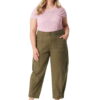 Jessica Simpson Women's and Women's Plus Low Slung Cargo Ankle Pants