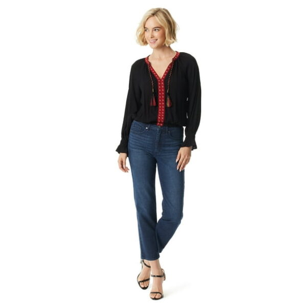 Jessica Simpson Women's and Women's Plus Tifany Embellished Blouse