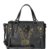 Jessica Simpson Women's Courtney Satchel Handbag, Meteorite and Camo