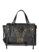 Jessica Simpson Women's Courtney Satchel Handbag, Meteorite and Camo