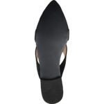 Journee Collection Womens Giada Black Loafer Mule Shoes 8 Medium (B,M) BHFO 8830