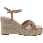 Journee Collection Womens Raniya Faux Suede Espadrille Heels Wedges BHFO 7122