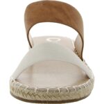 Journee Collection Womens Tan Slide Sandals Shoes 7.5 Medium (B,M) BHFO 6361