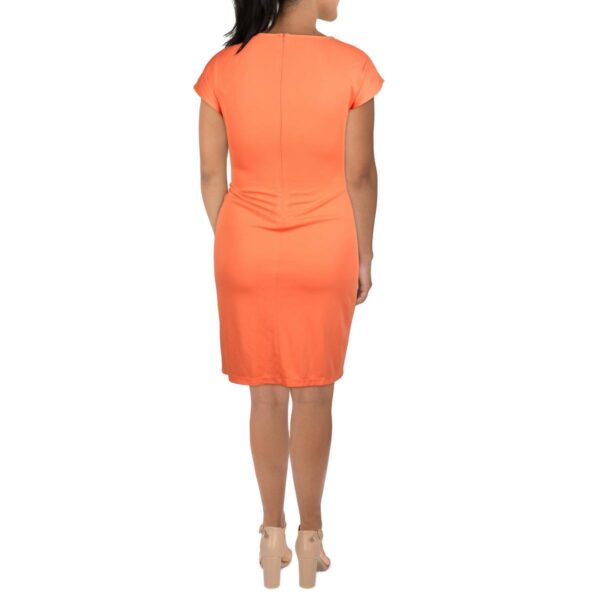 Lauren Ralph Lauren Womens Jersey Cap Sleeve Knee-Length Sheath Dress BHFO 6735