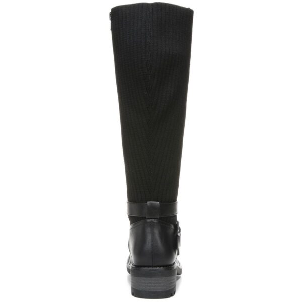 LifeStride Womens Karter Faux Leather Stretch Knee-High Boots Shoes BHFO 6348