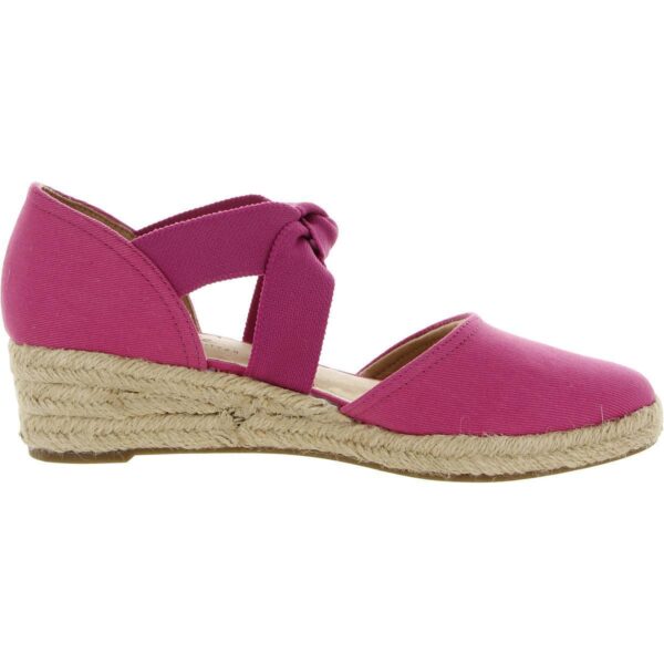 LifeStride Womens Kascade Canvas Strappy Slip On Espadrilles Shoes BHFO 4493