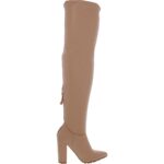 Madden Girl Womens Signaal Faux Leather Over-The-Knee Boots Shoes BHFO 0897