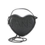 Paris Hilton Women's Amour Chain Shoulder Bag, Black Rhinestone