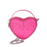 Paris Hilton Women's Amour Chain Shoulder Bag, Pink Rhinestone