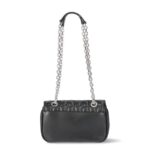 Paris Hilton Women's Madison Quilted Chain Shoulder Bag, Black